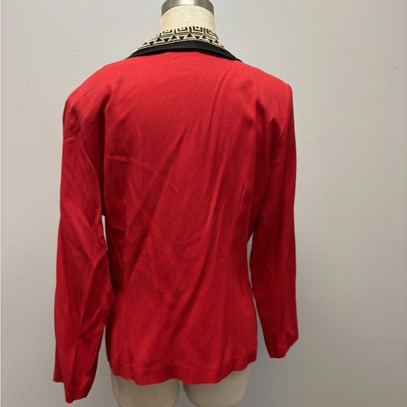 Red Vintage Blazer by “Pride and Joy” - Picture 4 of 7